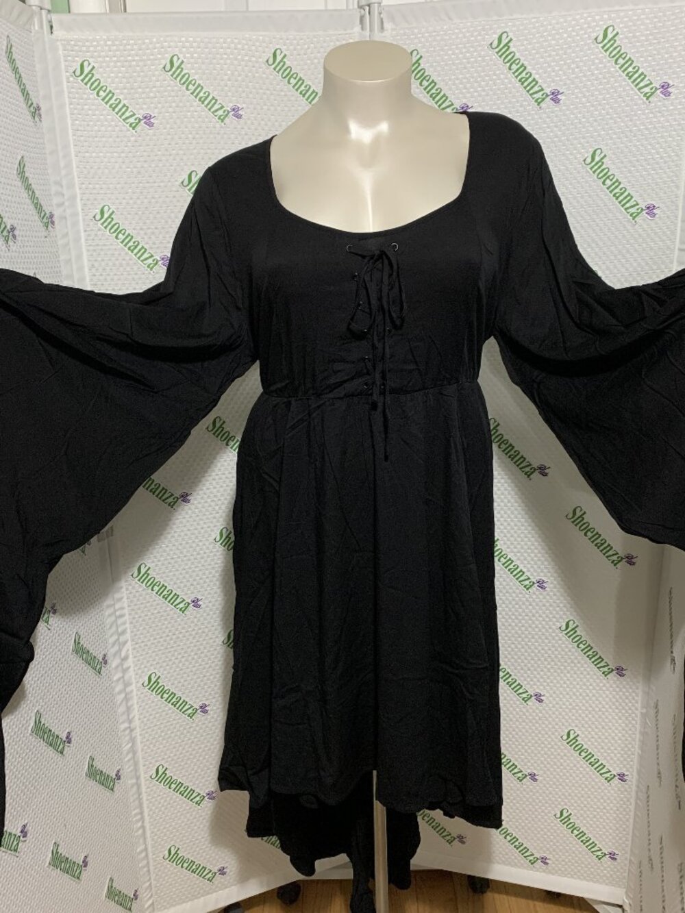Torrid Dress Witch Renaissance Sorceress Costume Halloween Black Plus 3 22 24